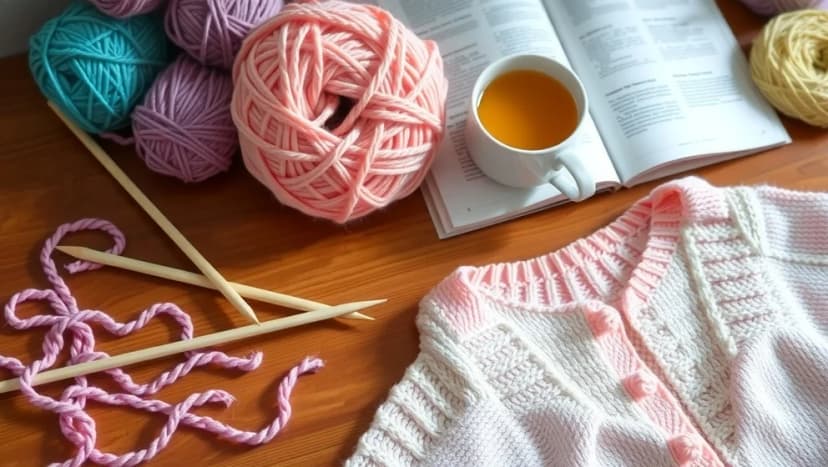 Gratis mönster stickad tröja dam