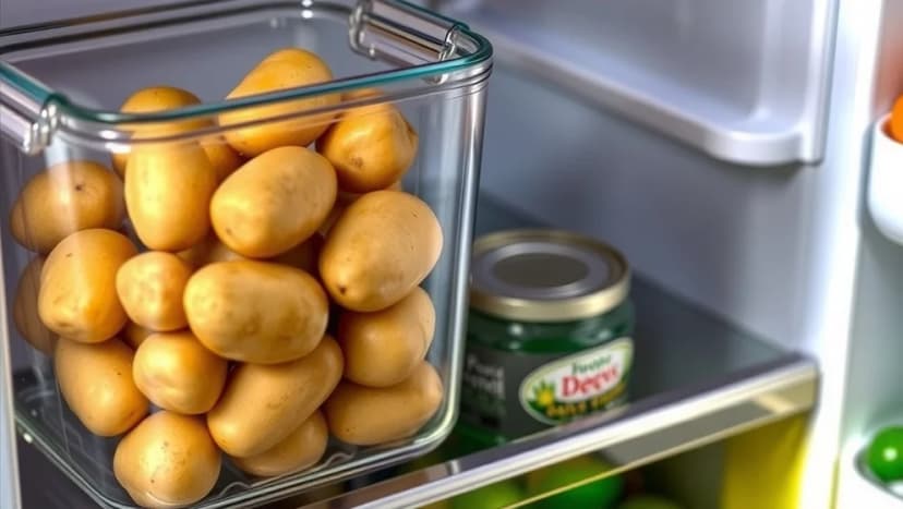 Hur länge håller sig kokt potatis i kylen