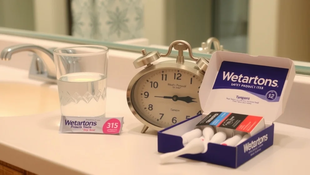 Hur länge ska man ha tampong inne