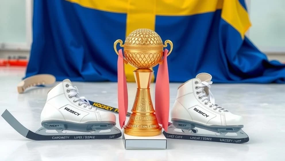 Hur många gånger har Sverige vunnit hockey VM